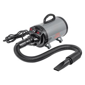 Dog Dryer, 2000W/2.7HP Dog Blow Dryer, Pet Grooming Dryer with Adjustable Speed and Temperature Control (Defalut: Defalut)